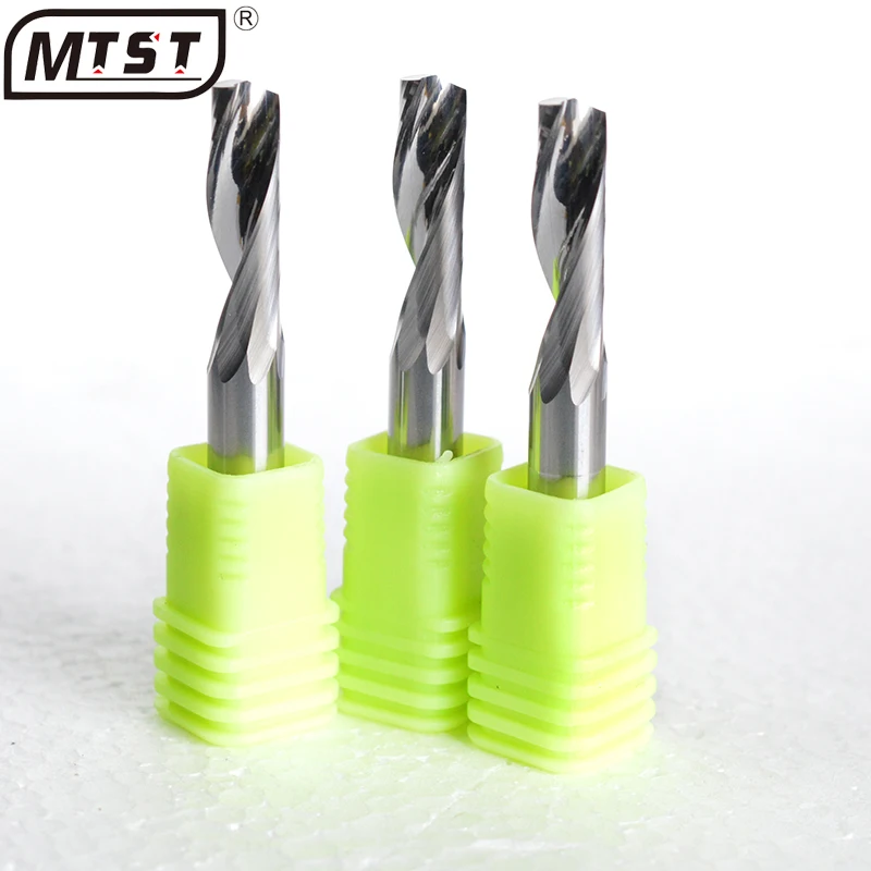 
8mm aluminium profile aluminium alloy single flute milling cutter drill bits engraving cutter 