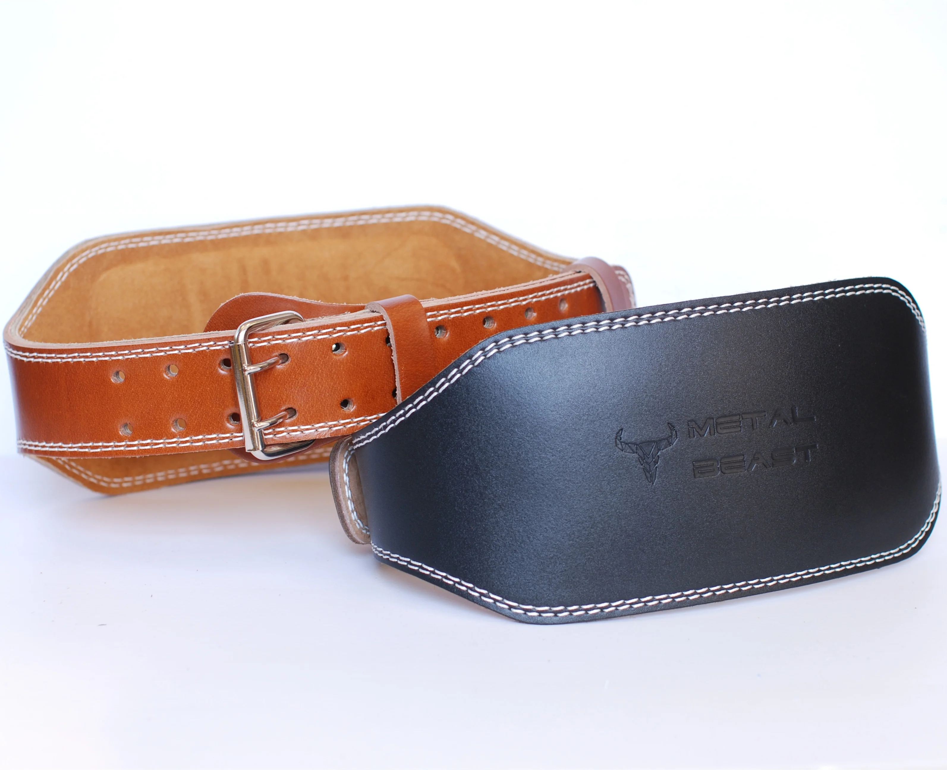 Fitness Gym Leather Power Weight Lifting Belt