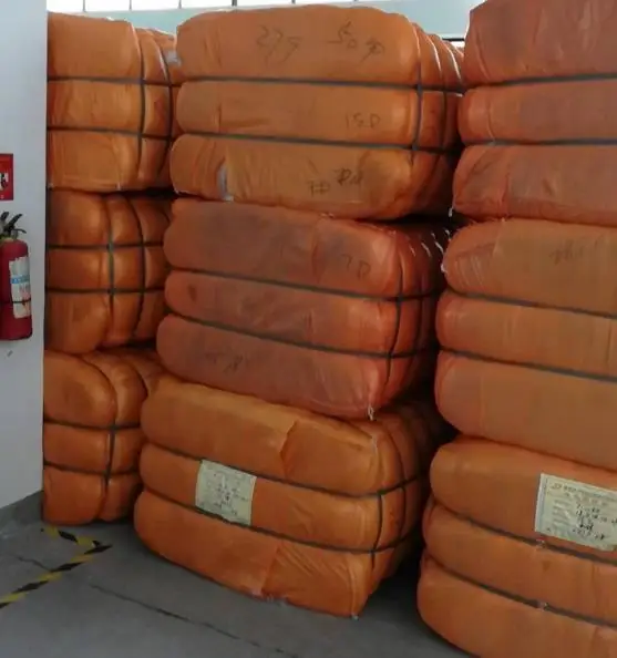 Recycled lowest price 7D*64mm HCS polyester staple fiber Polyester Fiber Manufacturers and Suppliers