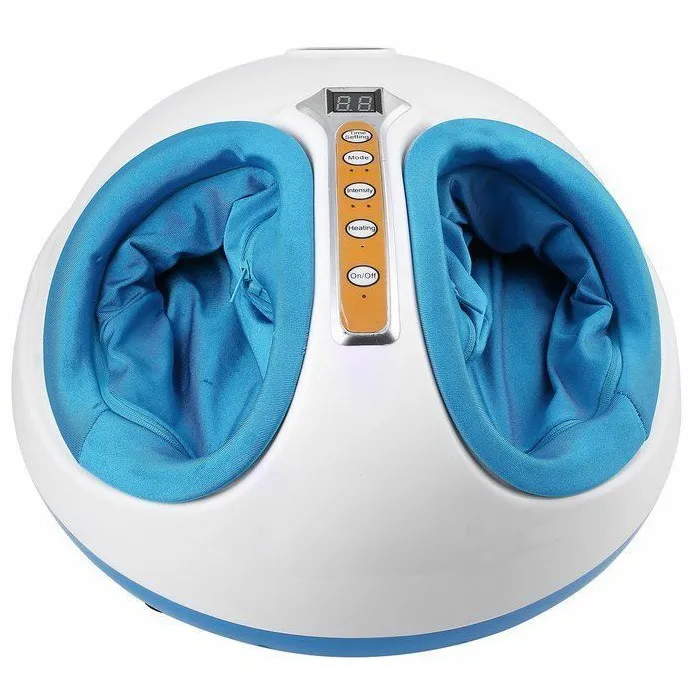 Electric Foot Massager Infrared Heating Therapy Feet Shiatsu Kneading Air Pressure Older Massage Massageador Foot Health Care