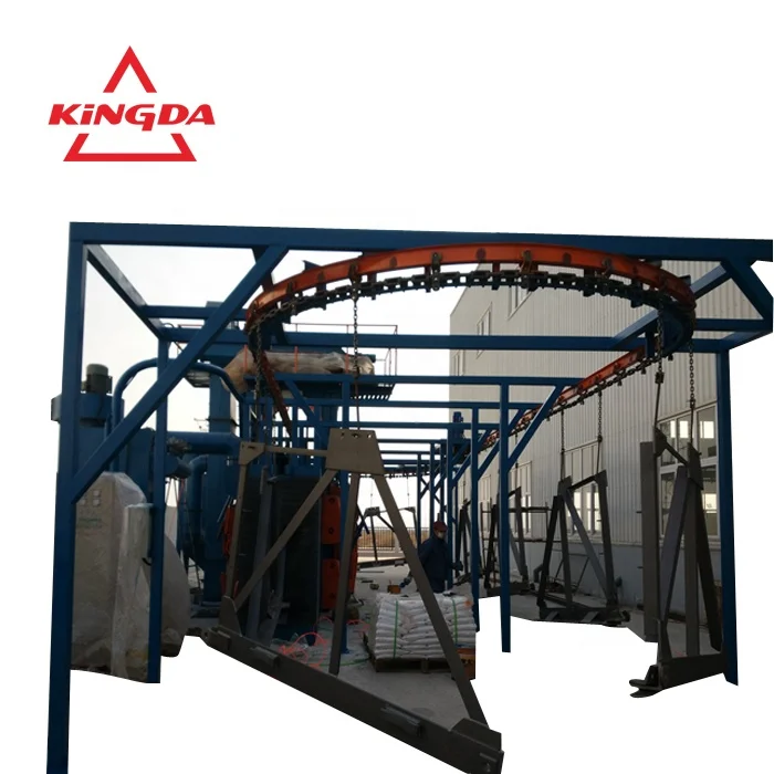 
hanger shot blasting machine for castings 