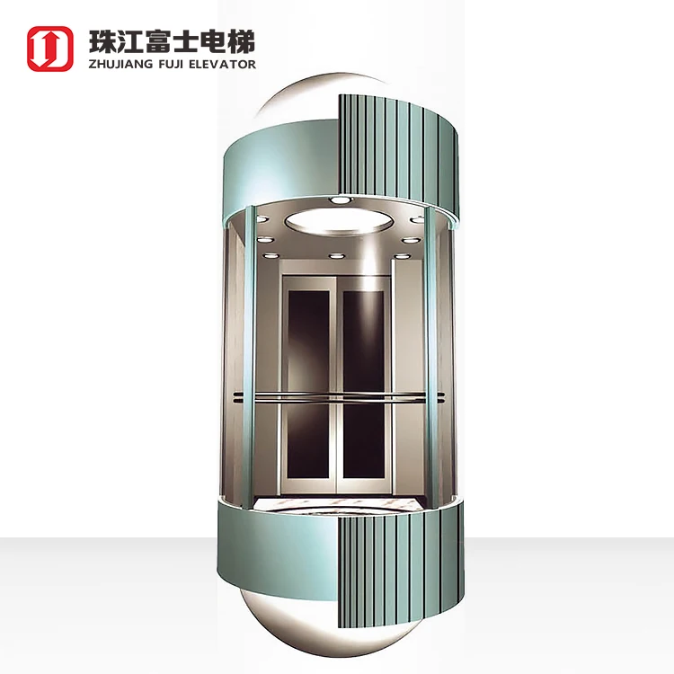 Китай fuji oem бренд высокое качество известная марка Популярная площадь Панорамный Лифт