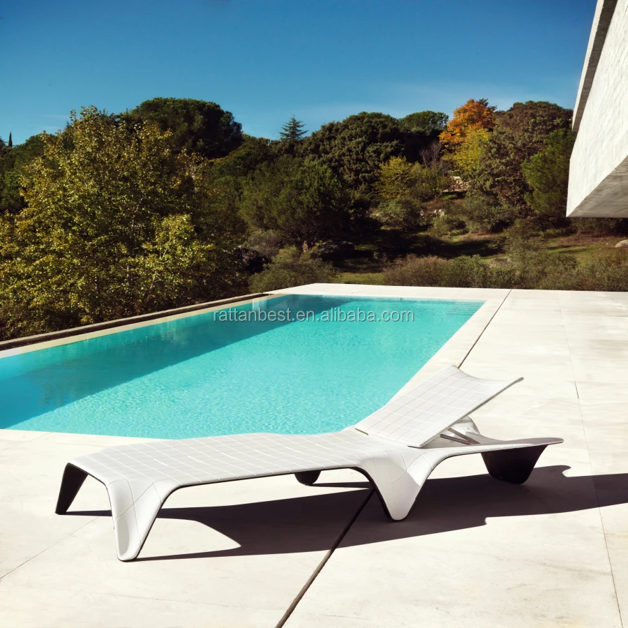 F3 polyethylene sun chaise fiberglass outdoor lounge beach hotel