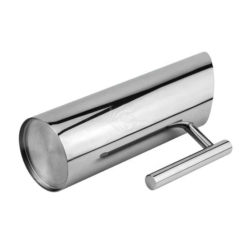 Современный кувшин для воды из нержавеющей стали, кувшин для чая со льдом, прямой горшок для воды/сока/пива/кофе, кувшин для ресторана/дома