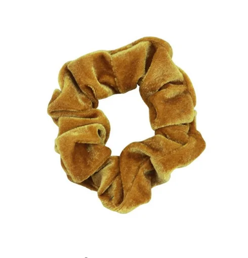 2019 hot selling factory supplier Custom Elastic Hair Bands Ponytail Holder velvet hair scrunchies