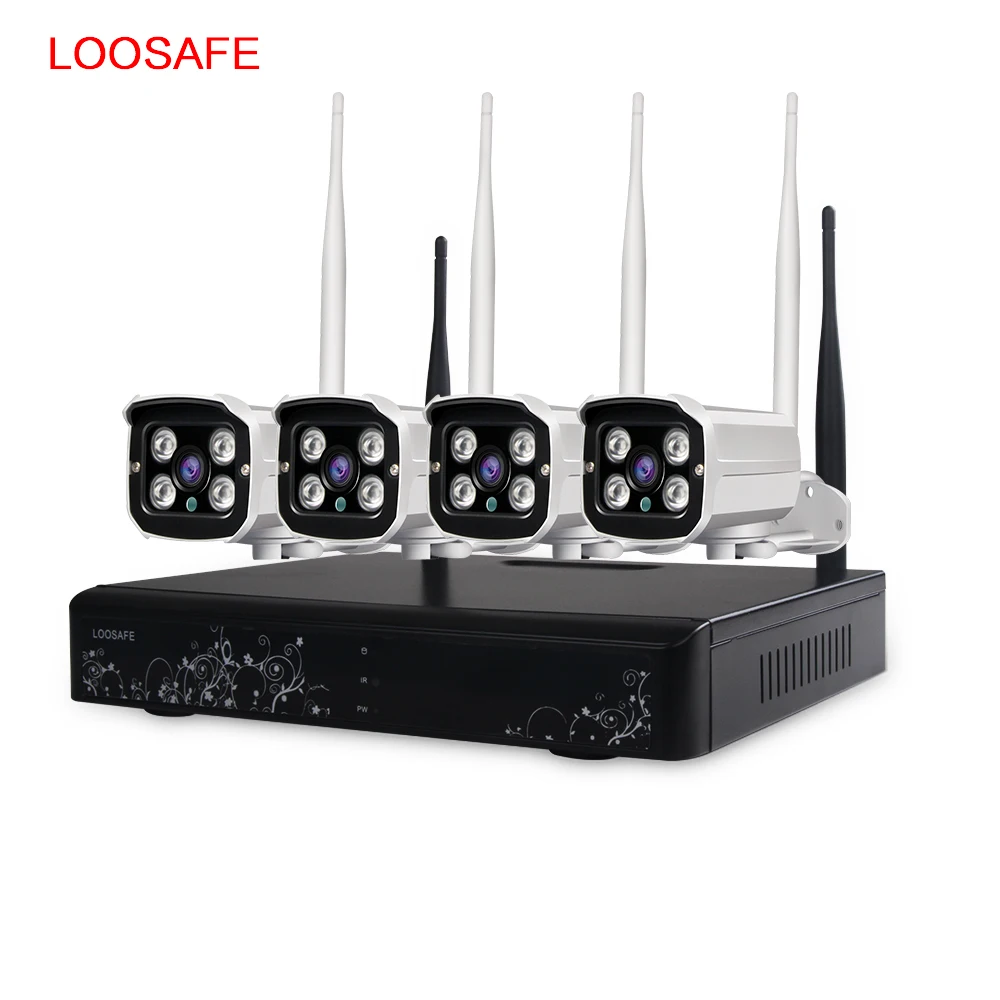 P 1080 CCTV 4CH Wifi Открытый безопасности беспроводной камеры наблюдения системы