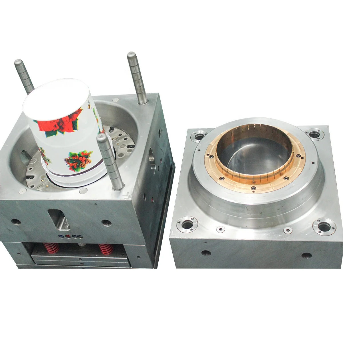 
China mold manufacturers for 10l 20 litre 5 gallon IML plastic paint bucket 