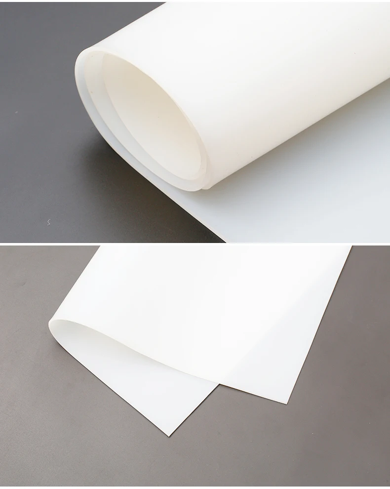 Лист силиконовой резины 1 мм высокой температуры тонкий лист/катушка