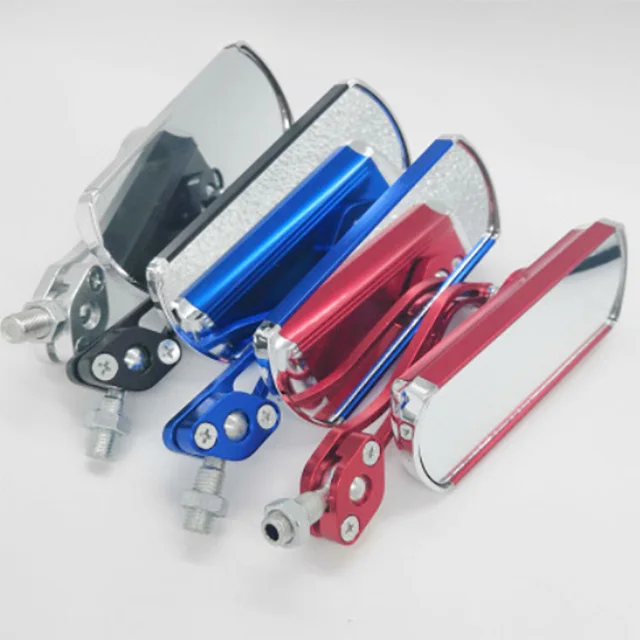 
2019 new Aluminum alloy Bicycle accessories bicycle rearview mirror can rotate 360 degrees 