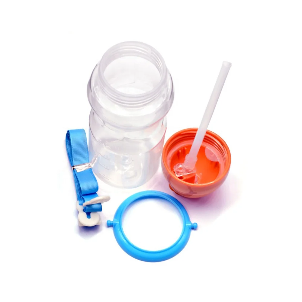 
2021 Manufacturer Supplied Direct Baby Drinking Water Bottle Training Cup Sippy Cup Baby Straw Cup 
