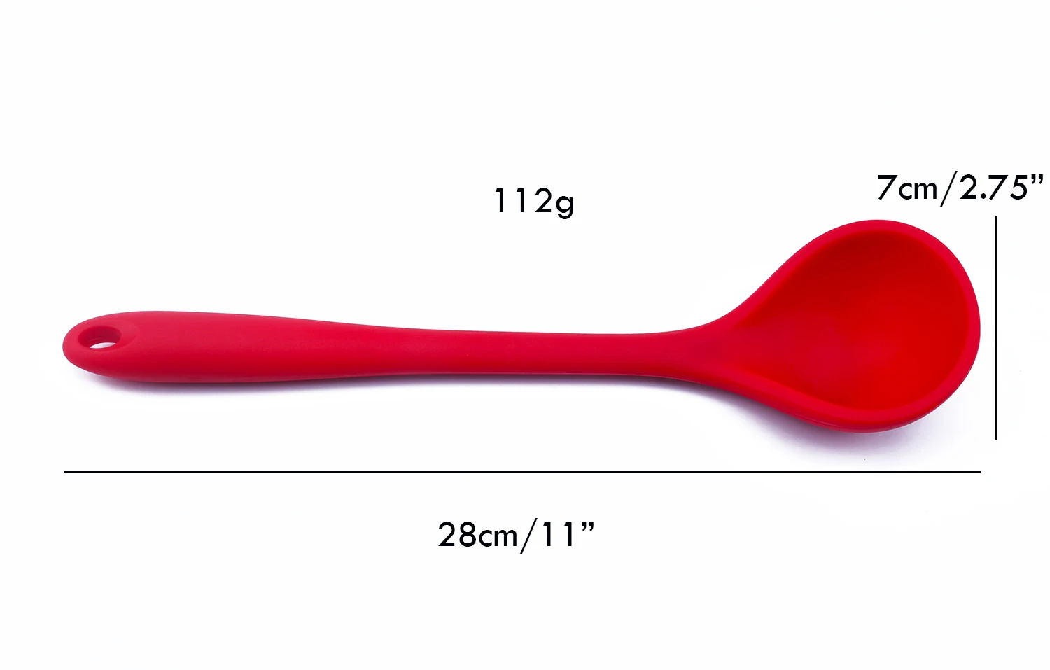 Cooking soul ladle silicone spoon silicone ladle for baking and cooking