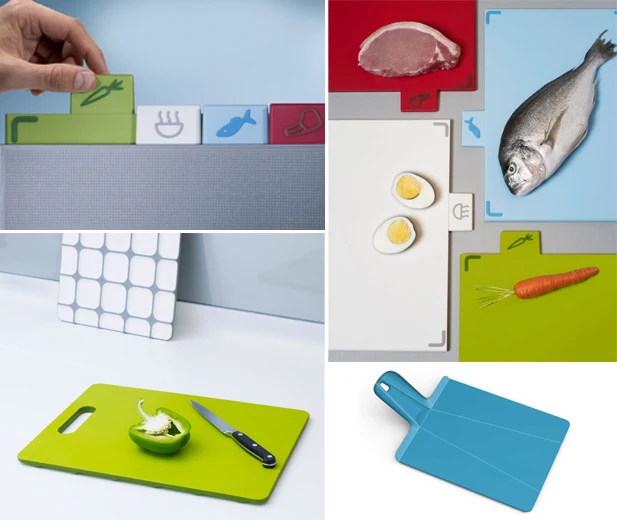 Квадратный PE пластиковая разделочная доска блок, используемый для кухни