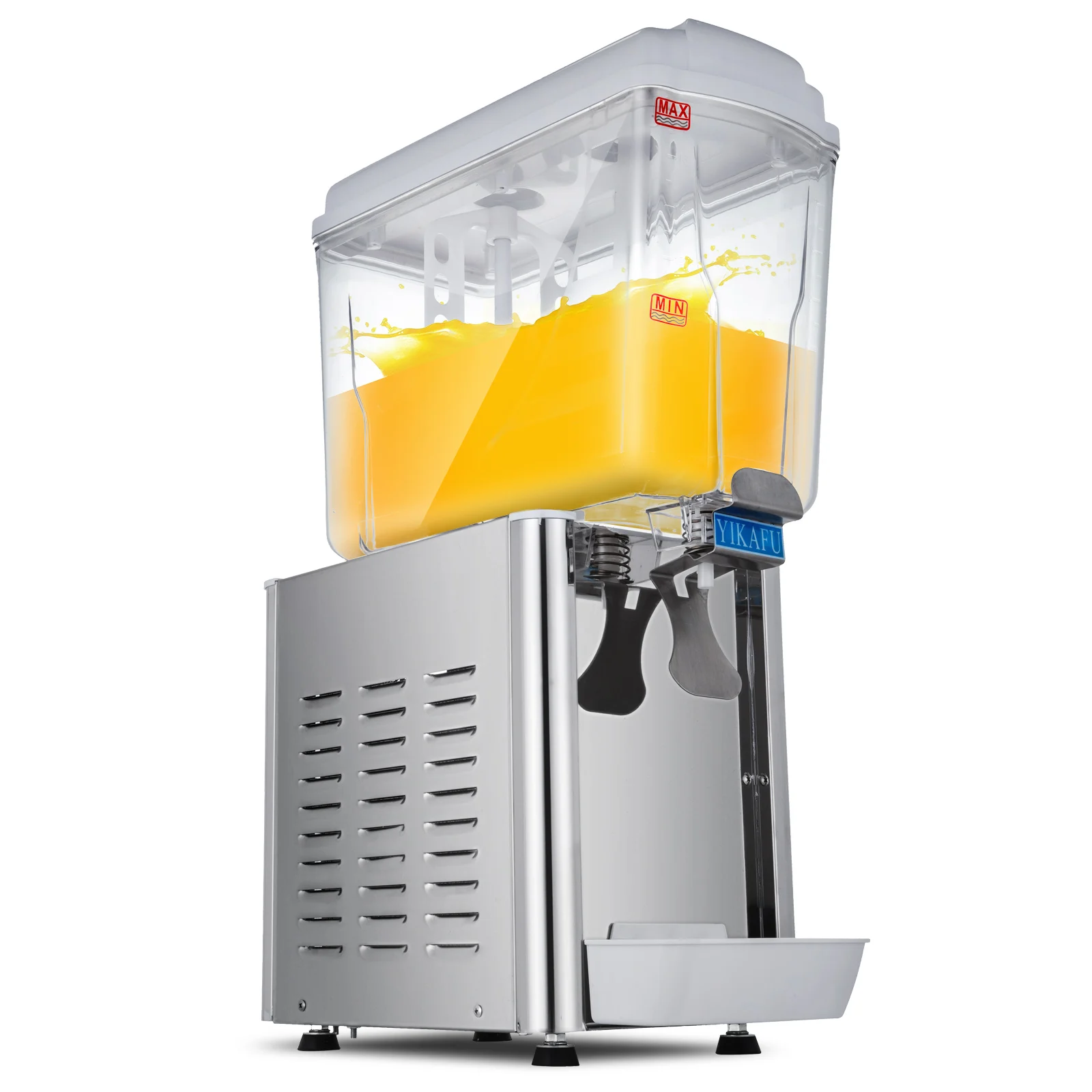 Commercial 18L 4.75Gal Hot Cold Drink Juice Dispenser Beverage Milk Juicer