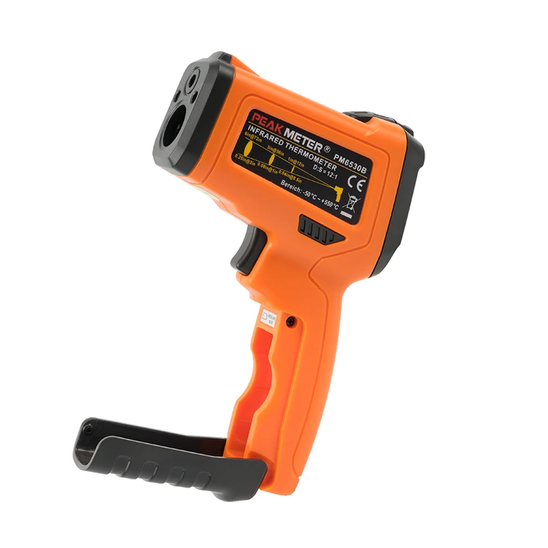 Color LED Display 500C Non Contact Digital Thermometer Infrared