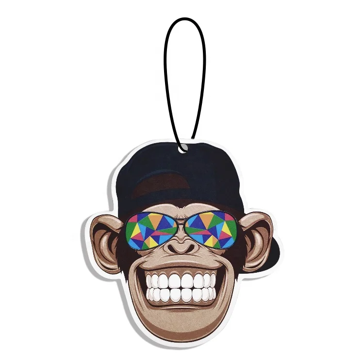 Горячая продажа авто духи бумага очищенный воздух автомобильный освежитель воздуха