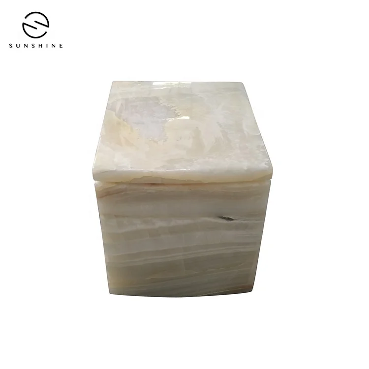 Natural Marble Stone Onyx Toilet Without Tank