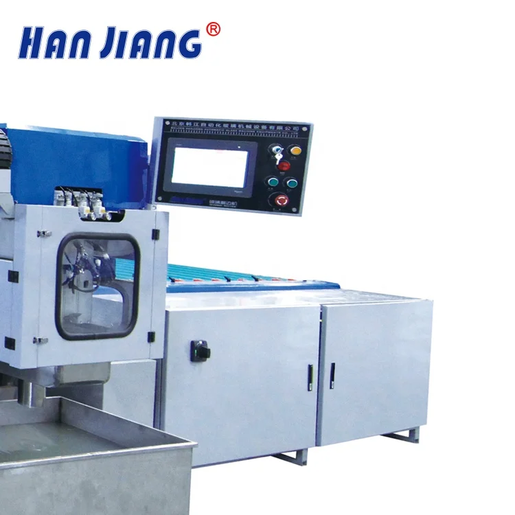 horizontal arris process grinding insulating glass machine