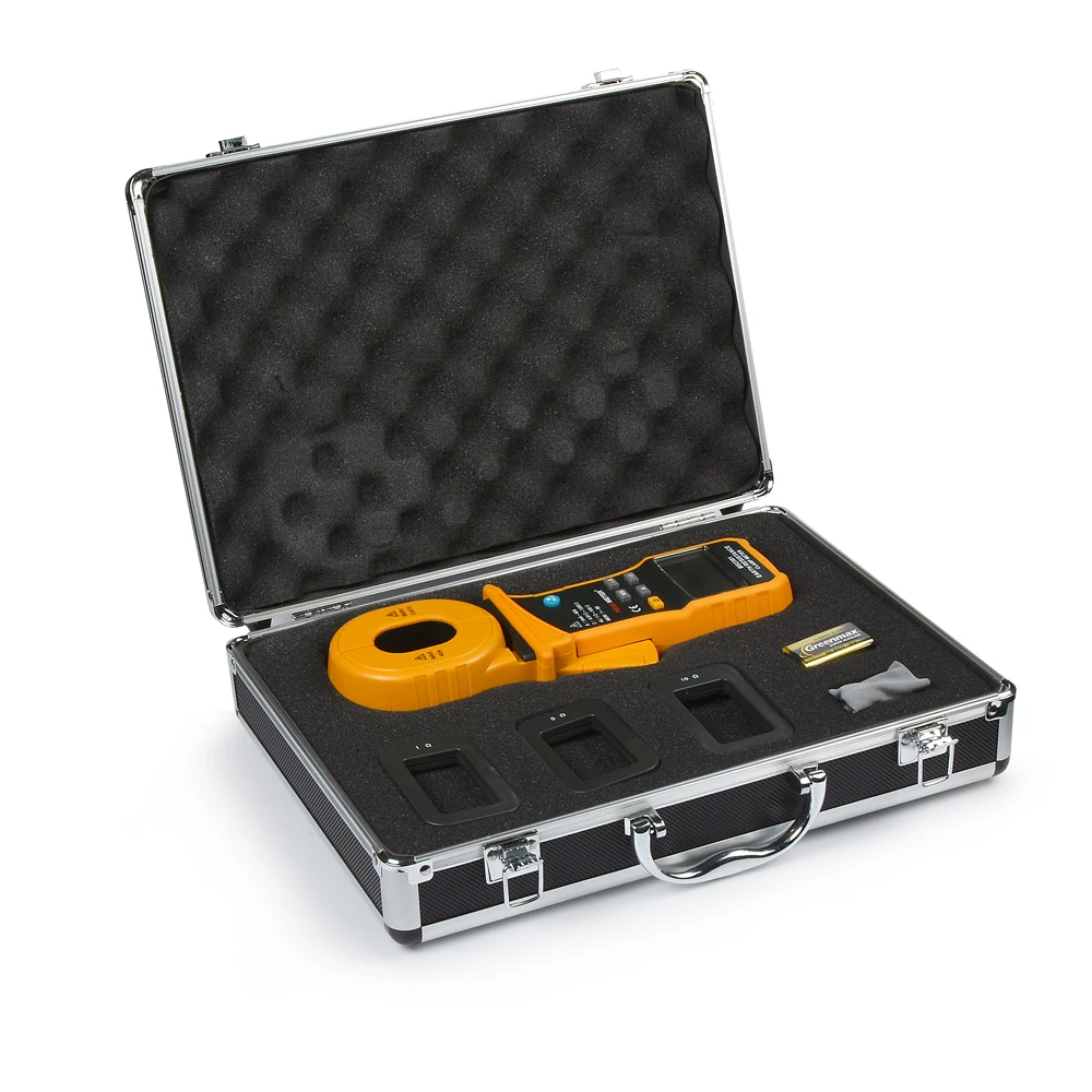 9999 counts 1.5% Accuracy Test voltage 3700V Digital Earth Resistance Clamp Meter