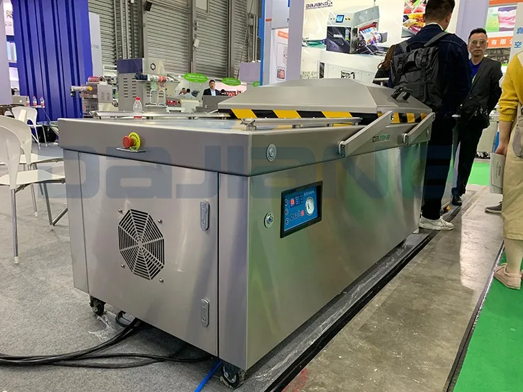 DZ-600-2S DOUBLE CHAMBER FOOD Saver VACUUM PACKAGING MACHINE VACUUM SEALING MACHINE Grocery Fast food packing machine China