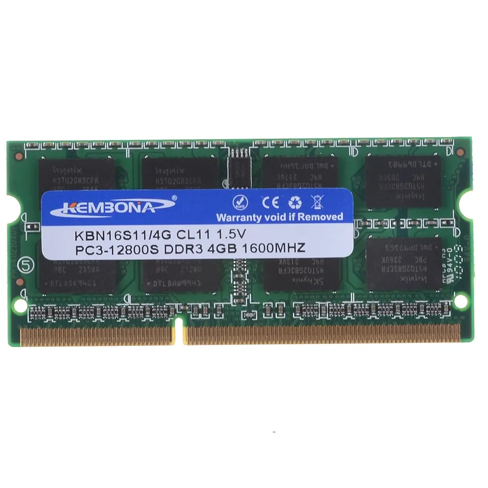 sodimm ddr3 4gb 1333mhz pc3-10600 204pin