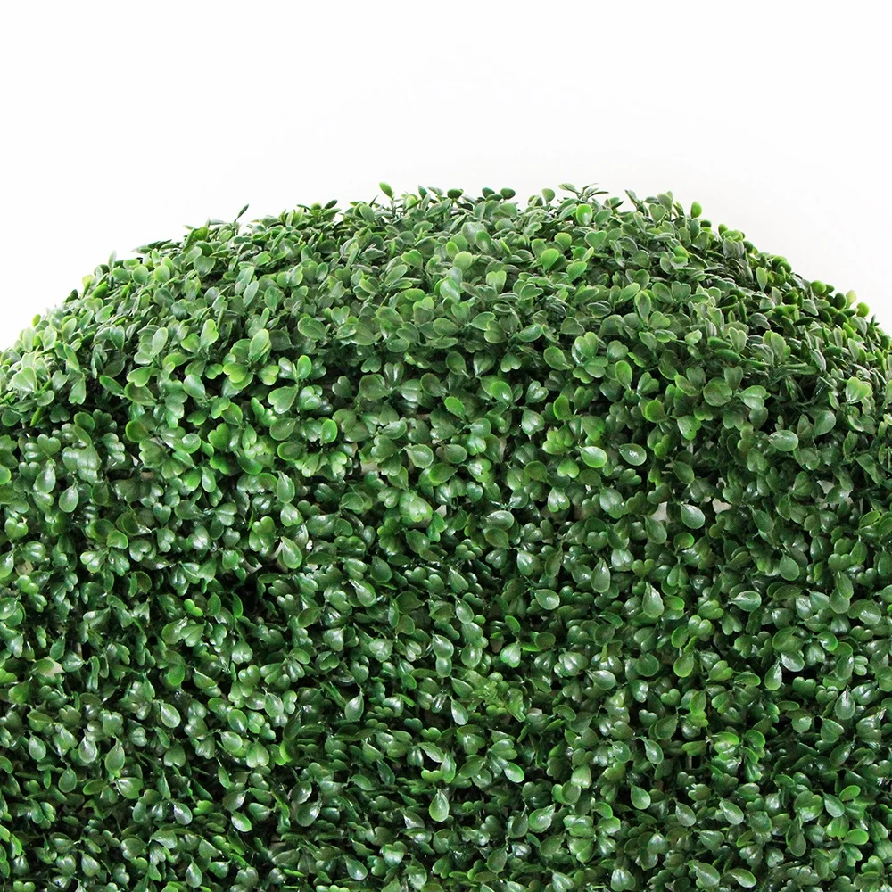 New design artificial boxwood hedge boxwood topiary letter for decor