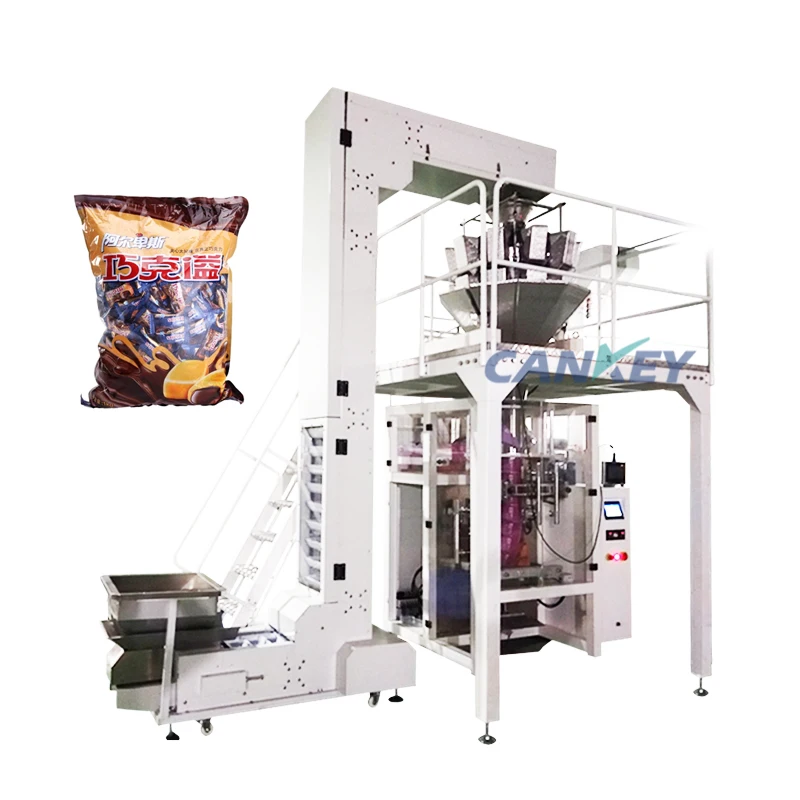 CK-LK720 Automatic Weighing And Packing Toffee Candy Packaging Machine