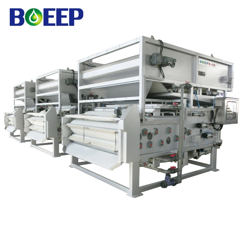 New technology belt filter press mud dewatering equipment