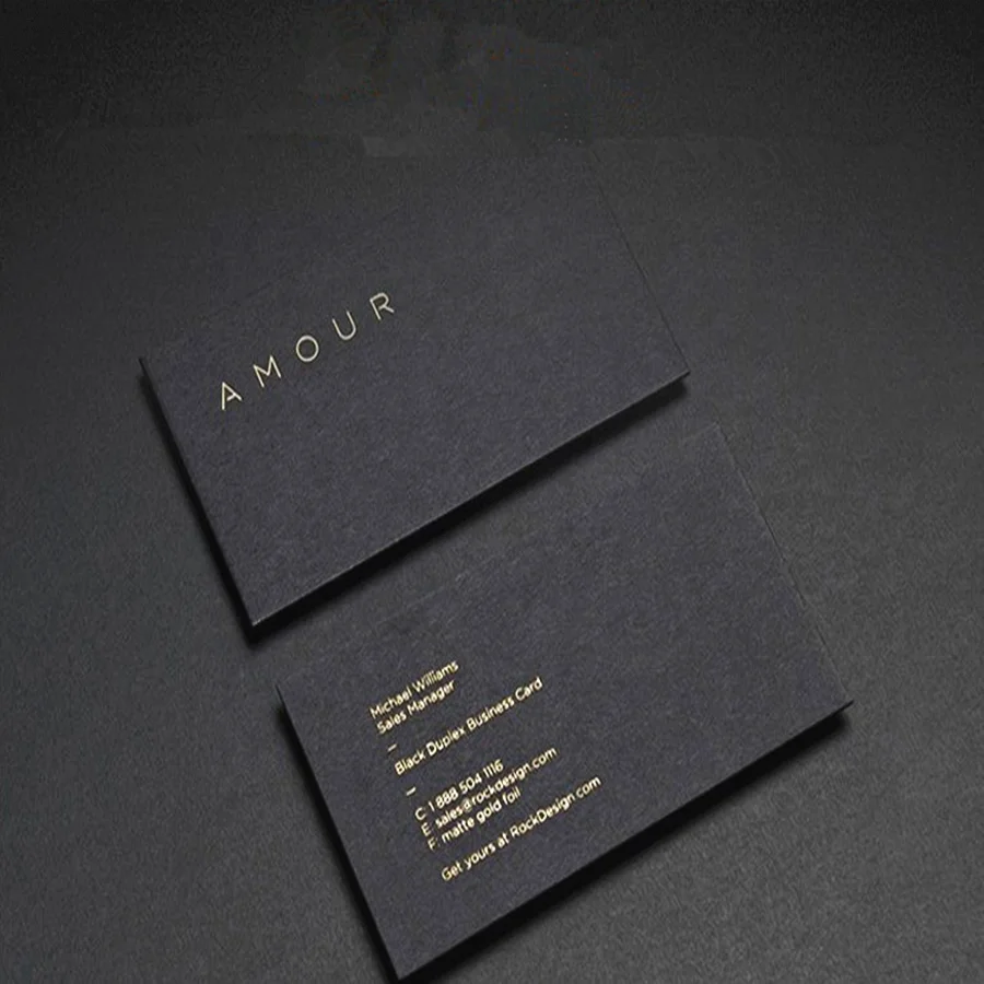 Card Production Printing High-end Business Card Customized Color Double-sided Card Printing Design