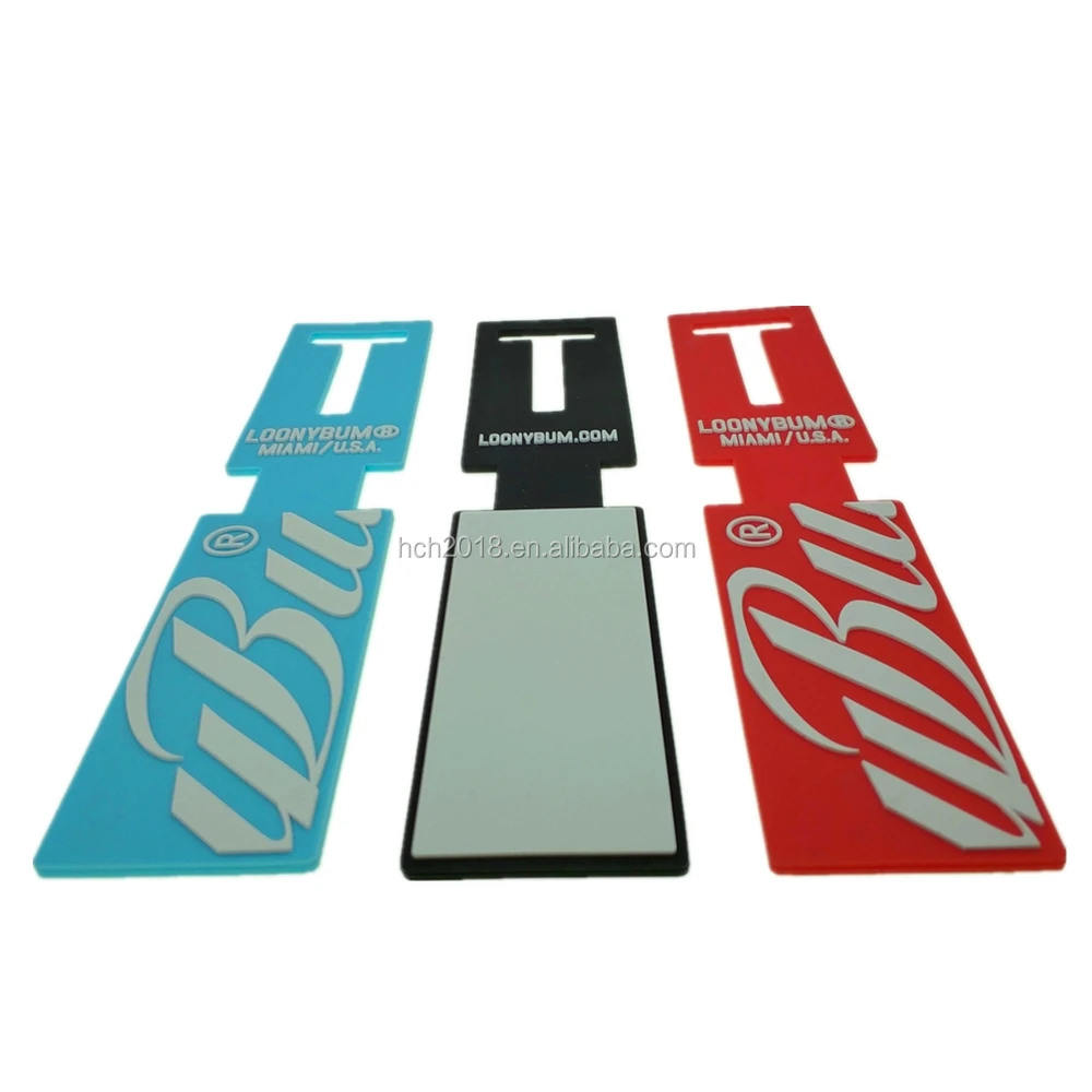 silicone baggage custom luggage tag