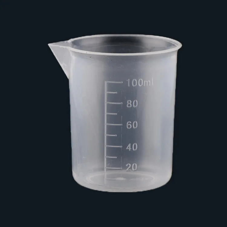 Горячая Распродажа мл 100 лабораторный пластиковый измерительный стакан