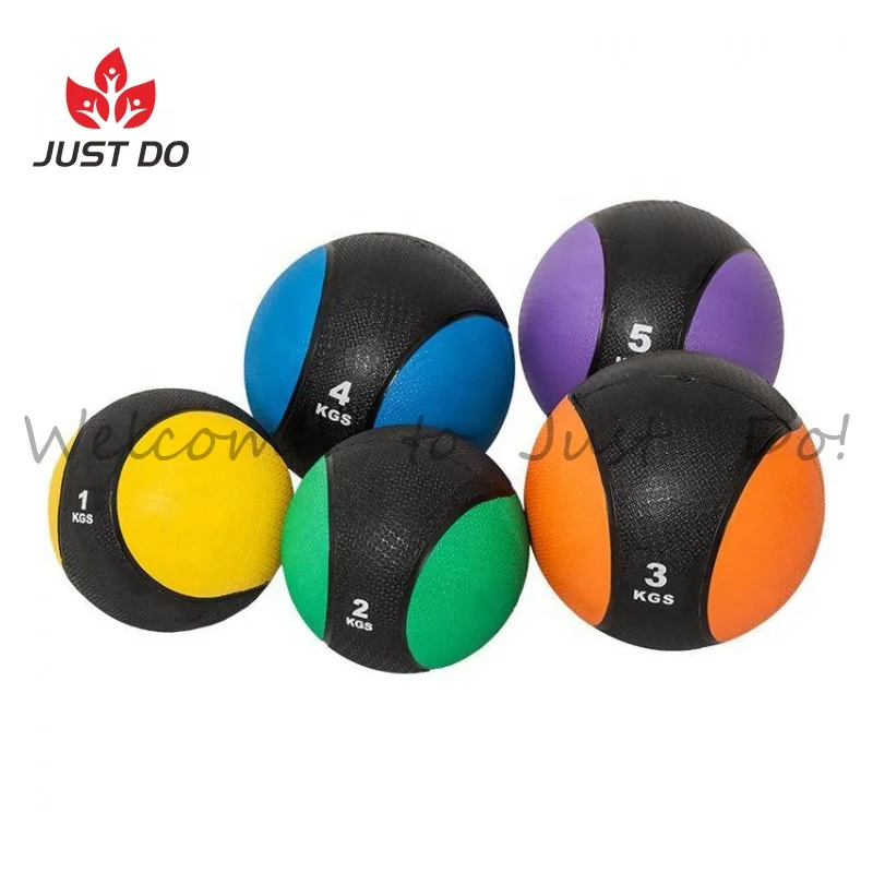 
Fitness Gym Equipment Rubber Medicine Ball 