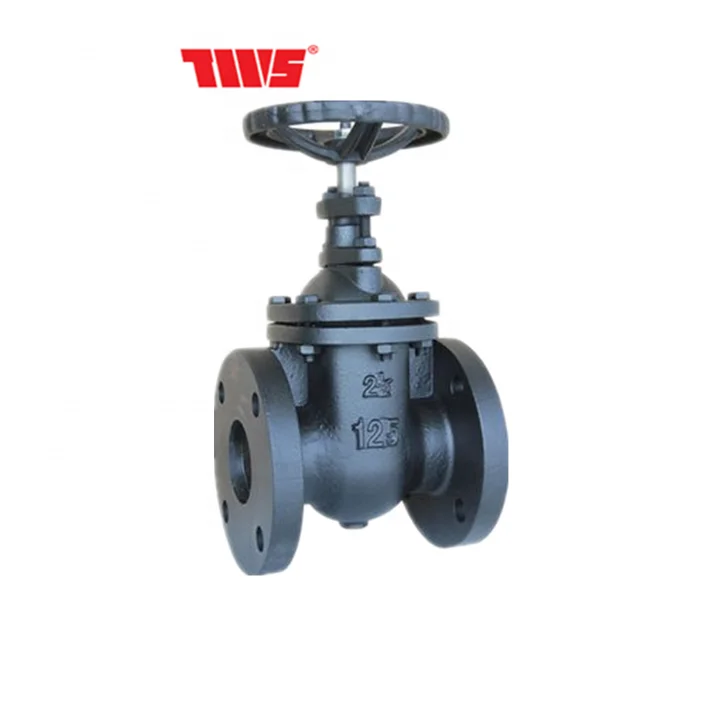 ASTM A126 WCB gate valve with metal seated hand wheel operated apply for oil