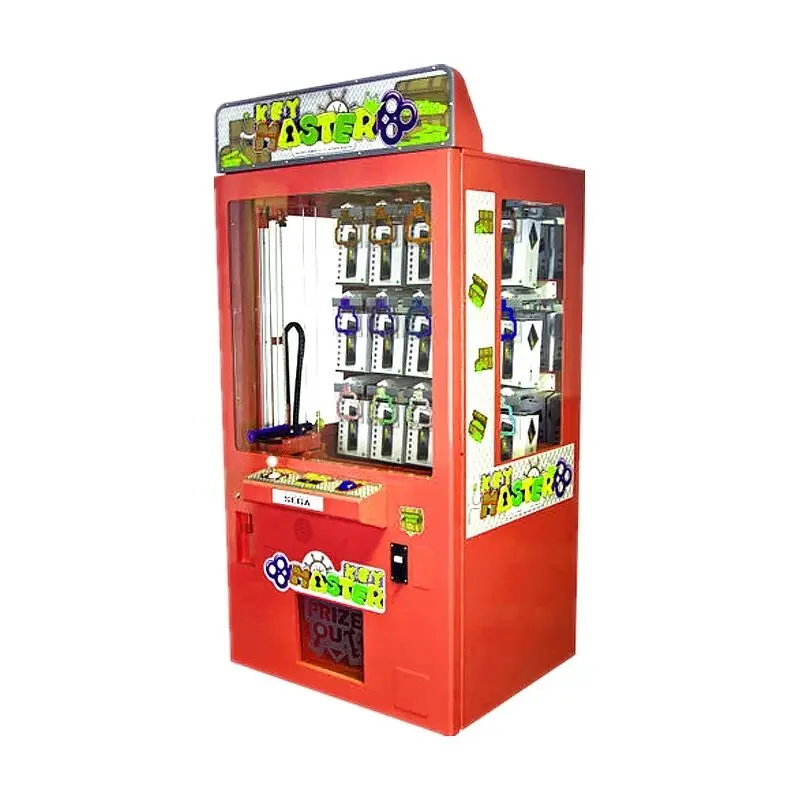 Милый черный ключ мастер игры призовой вендинговый автомат коготь машина для продажи