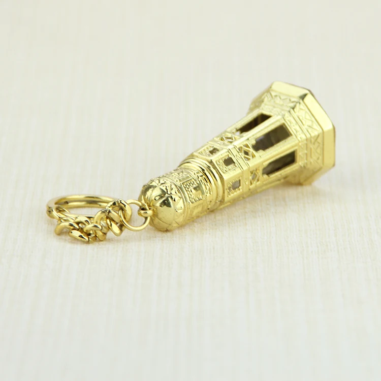 3ml Unique Arabic Style Metal Essential Oil fancy  Attar Perfume Glass Bottles with Glass Stick