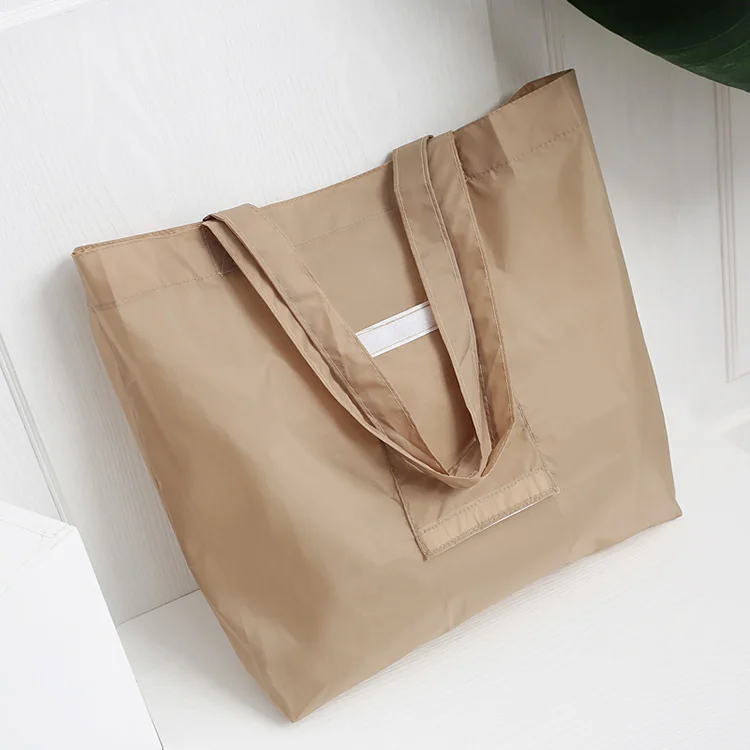 High Quality Eco Waterproof Nylon Foldable Shopping Bag