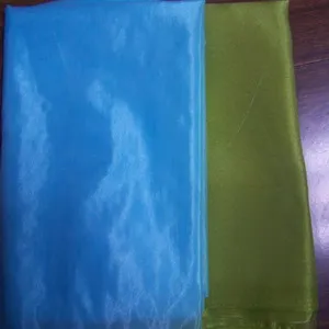 Designer best selling 2 tone color organza fabric for south America market