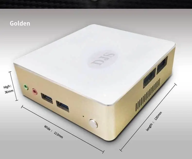 Intel 6th поколения Quad Core i3 i5 i7 процессора ультра низкой мощности Barebone ethernet OEM мини-ПКс