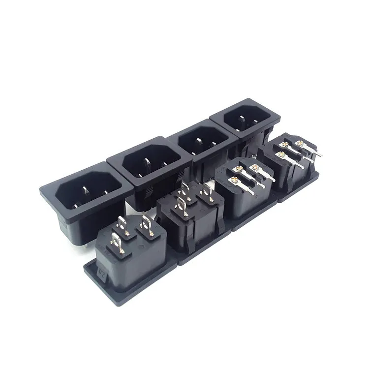 iec320 c13 male connector power socket outlet c13 wall plug