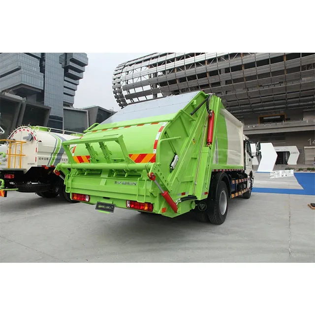 Foton 6cbm to 12cbm good prices  Refuse Compactor Garbage Truck Manufacturers
