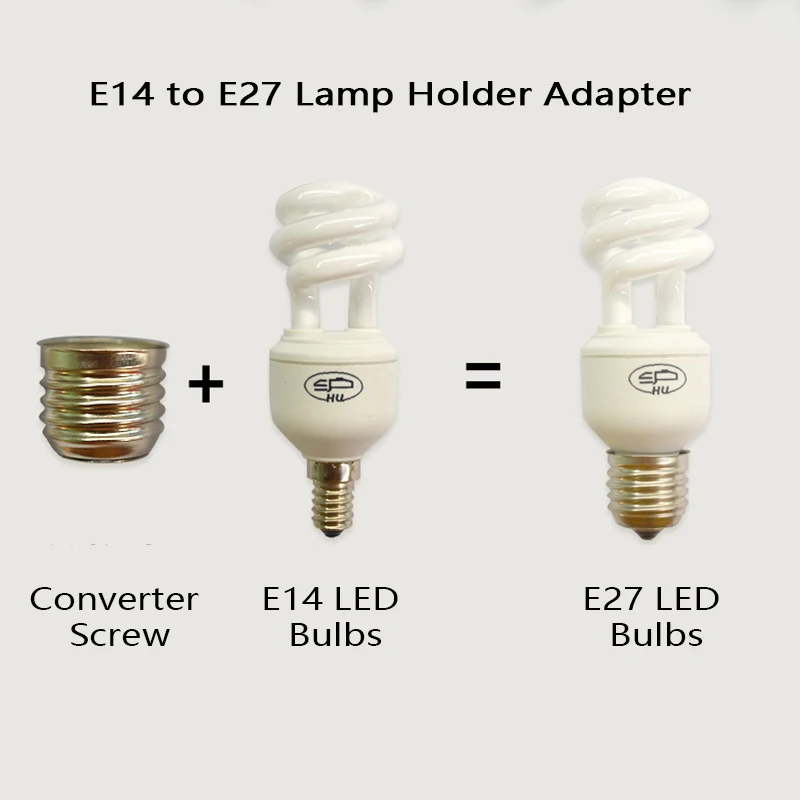 Free sample in stock 220V  2U E14 8W 11W Spiral Compact Fluorescent Lamp Energy Saving bulb