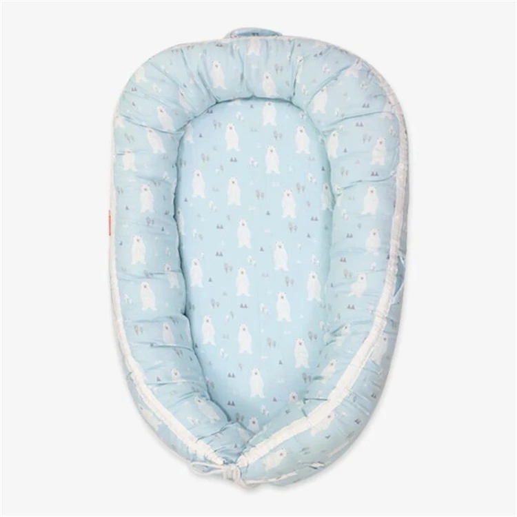 
Hot Sale Travel Bed Newborn Organic Baby Lounger For Baby 