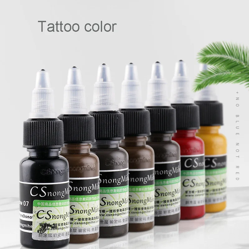 2019 Professional Permanent Makeup Lips Eyebrow Eyeliner 15ML tattoo ink pigment