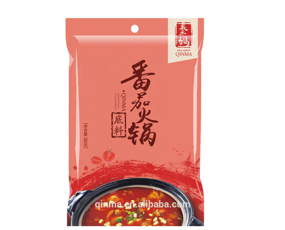 
Popular sweet and sour tomato favour hot pot seasoning 