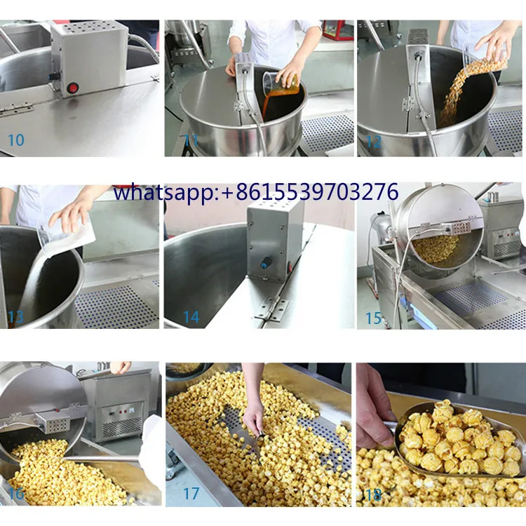 commercial mushroom air popcorn maker machine