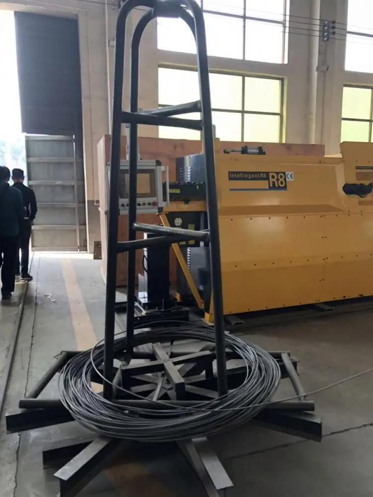 
CNC automatic construction ribbed rebar stirrup bending machine 