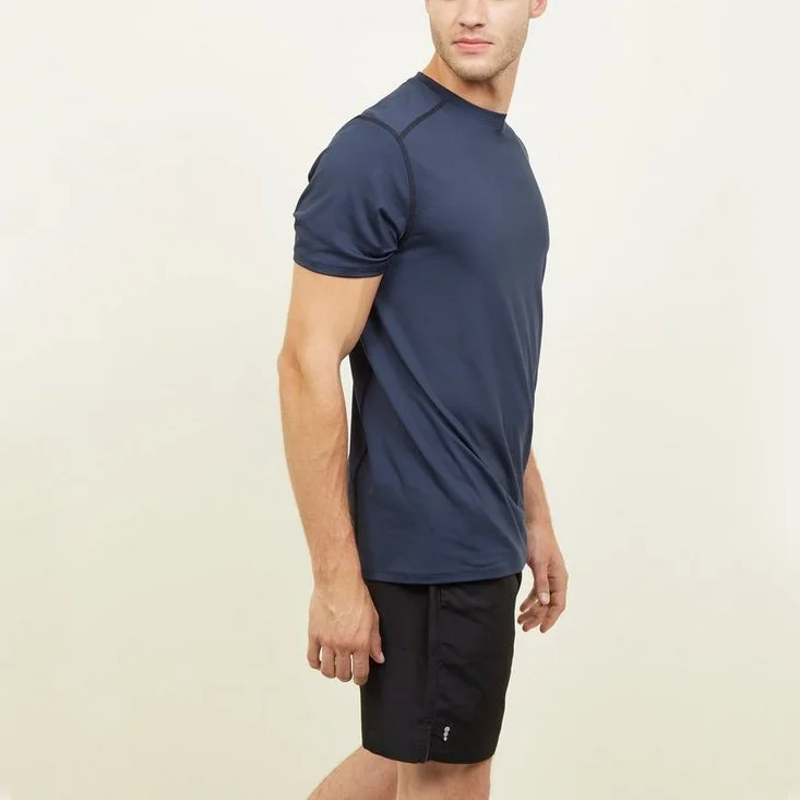Custom High Quality Wholesale  95% Cotton 5% Spandex Gym Mens T Shirt