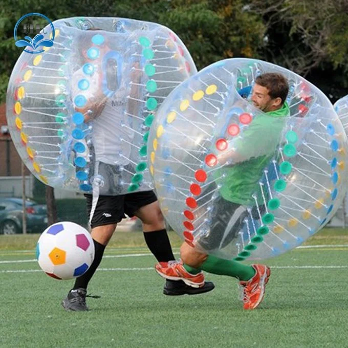 Прозрачный надувной шар-бампер из ПВХ диаметр 1 5 м для взрослых