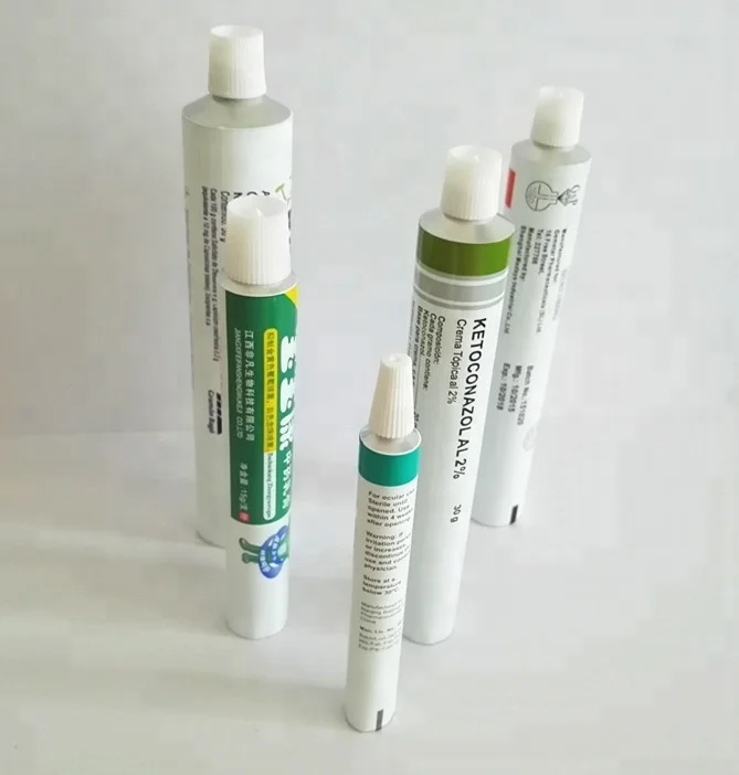 10 ml 20 ml 30 ml Aluminium empty Cream Ointment Cosmetic tubes