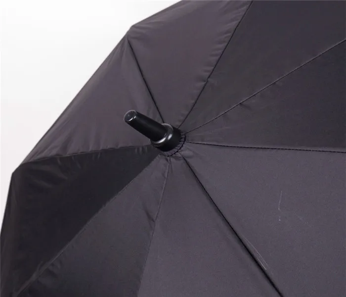 Custom Logo 30 Inch Polyester Double Lawyer Straight Golf Umbrella With EVA Handle