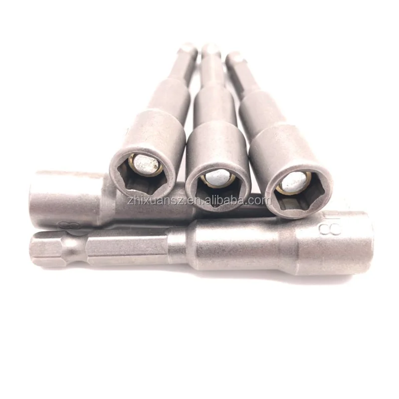 Factory direct sales 7mm magnetic alloy wrench hex socket wrench tail screw Socket wrench